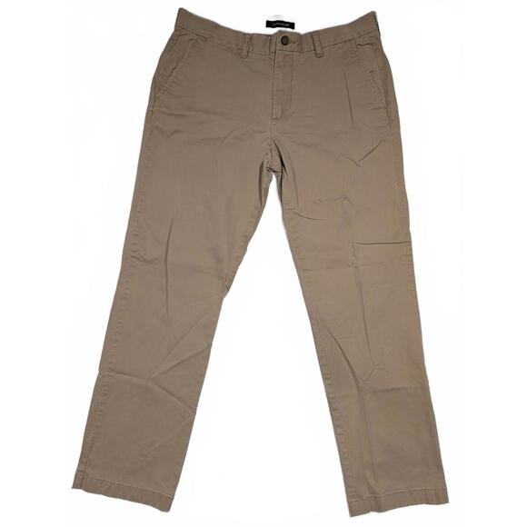 Tommy Hilfiger Other - Tommy Hilfiger Khaki Chino Flat Front Classic Casual Pants Mens 32x30 (34x29)